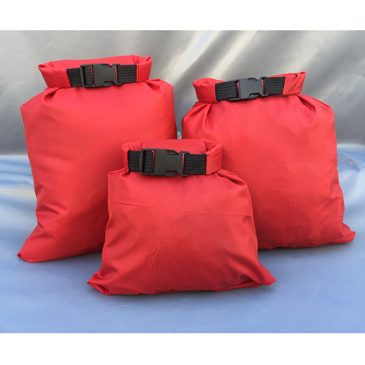 Fishing Kayak Storage Bag - 3개 세트 방수 드라이 백, 나일론