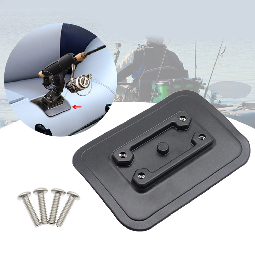 팽창식 보트 낚싯대 홀더 고정 베이스 ABS 접착 패드 - Fishing Kayak Fish Finder Mount 리뷰 및 가격