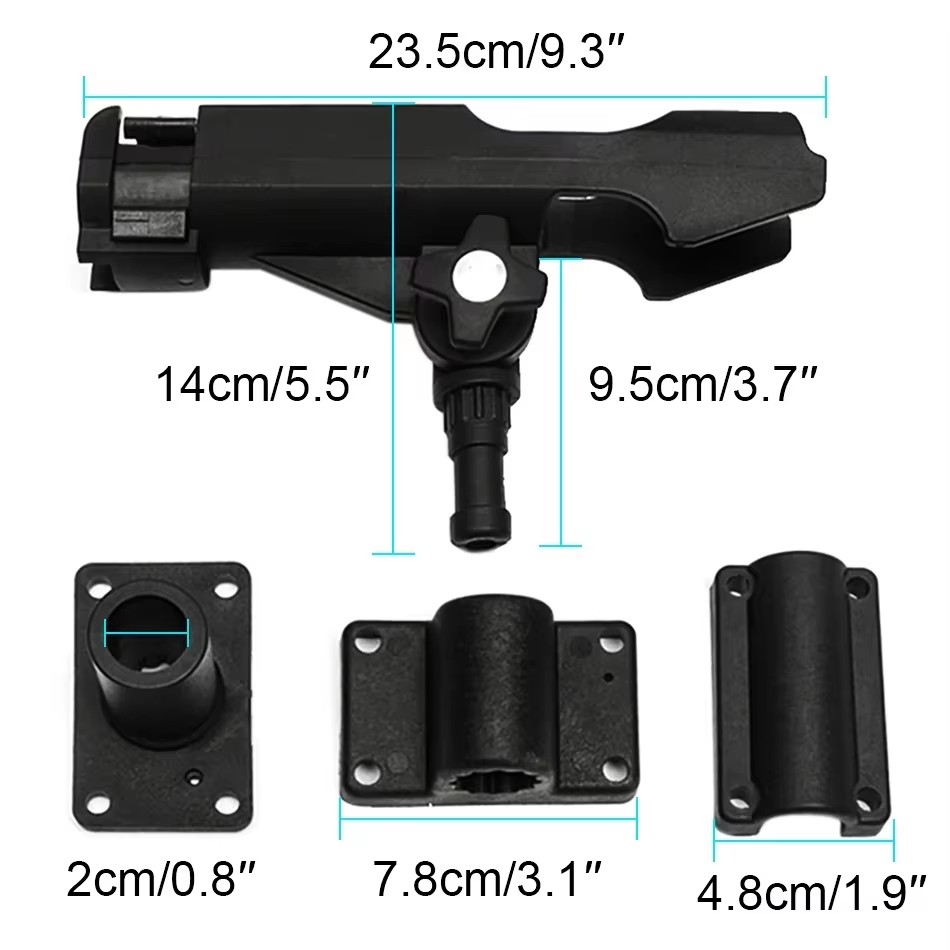 범용 낚싯대 거치대 360도 조절 가능 °   낚싯대  - Fishing Kayak Rod Holder 리뷰 및 가격