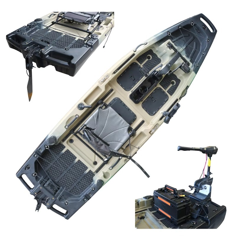 1인용 HDPE/PE 시트온탑 CE 인증 모터식 해양  - Fishing Kayak Sit In 리뷰 및 가격