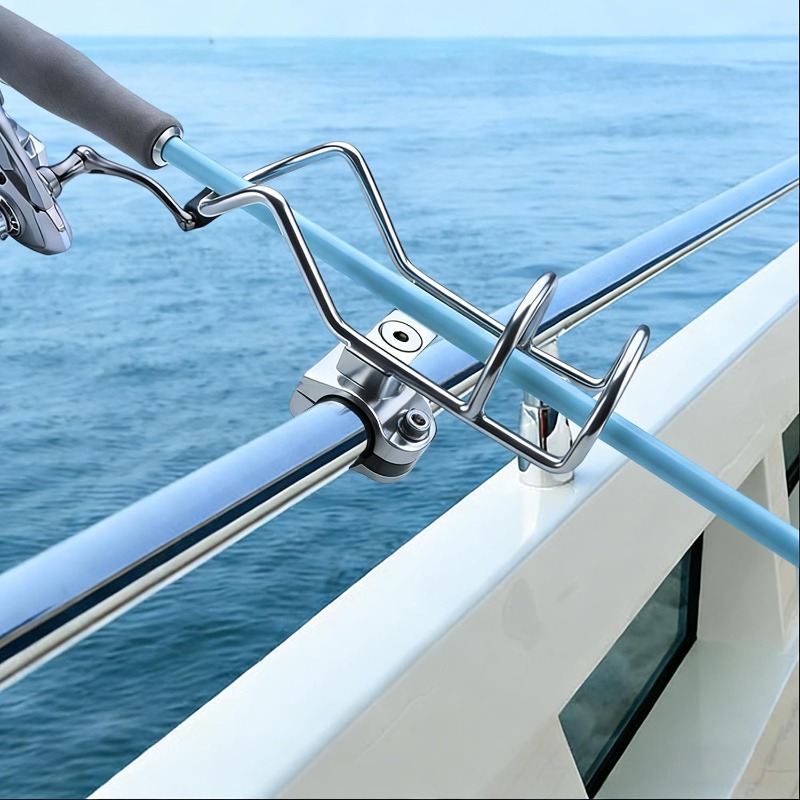 2개입 316 스테인리스 스틸 낚싯대 홀더 360도 회 - Fishing Kayak Rod Holder 리뷰 및 가격